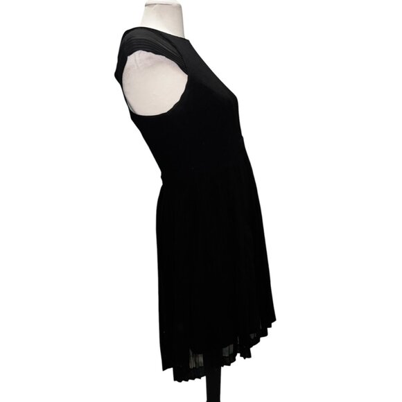 Altard State Womens Black Pleated A-Line Dress Size Medium - Picture 9 of 16